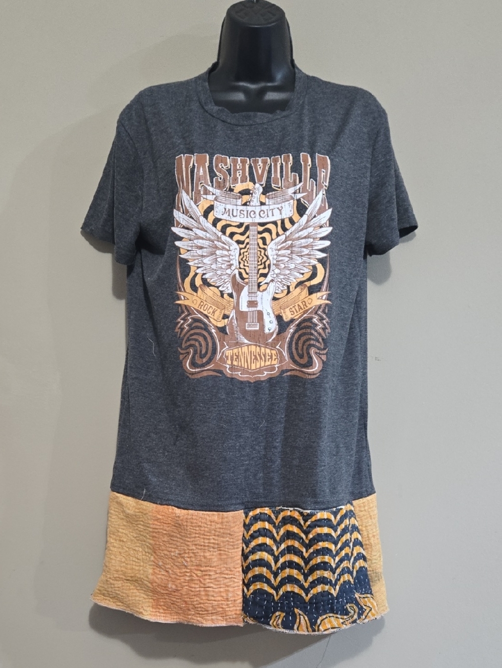 Upcycled T-shirt Dress